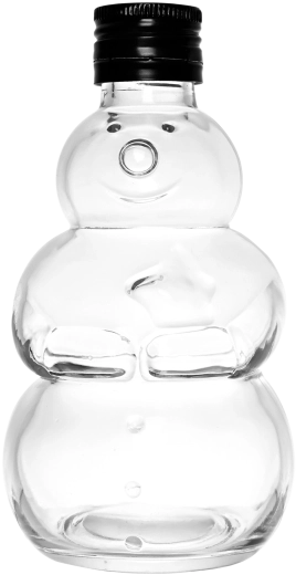 Butelka „Bałwanek” 300 ml z metalową zakrętką 28 mm