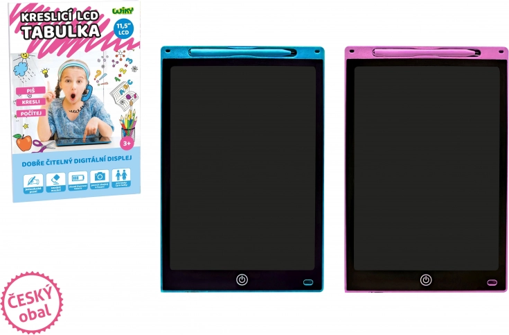 Rysunkowa tablica LCD 11,5" z kolorowym pisaniem