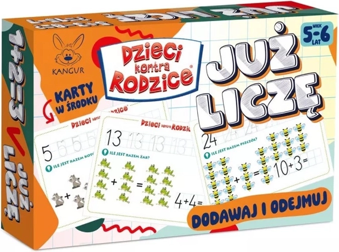 Dzieci kontra rodzice: już liczę! 5–6 lat