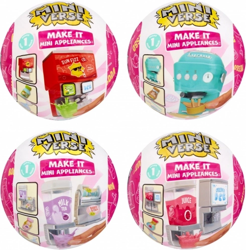 Miniverse Make It Mini Appliances – mini urządzenia do przygotowywania napojów