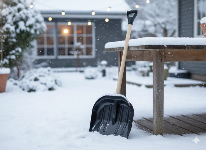 Ergonomiczny uchwyt D i drewniany trzonek