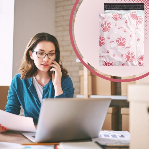 Samoprzylepne zamknięcie do ekspresowego pakowania