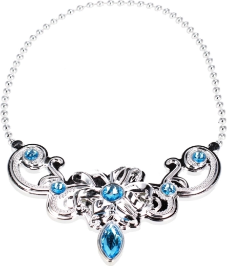 Naszyjnik i kolczyki dla królewskiego looku