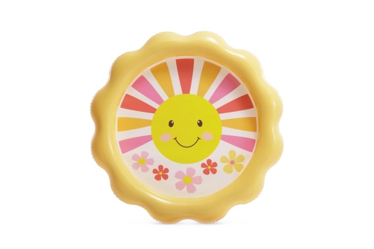 Wesoły design ze słoneczkiem, który dzieci uwielbiają