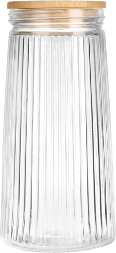 Wytrzymałe szkło borokrzemowe z eleganckim żłobieniem