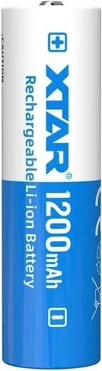 Akumulator Li-ion Xtar 14500 (AA/R6) 3,7 V 1200 mAh z zabezpieczeniem – 1 sztuka