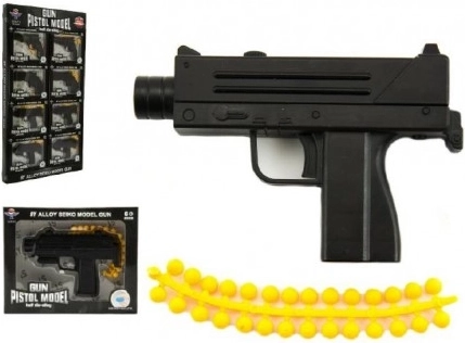 Teddies dziecięcy pistolet 11 cm na miękkie kulki