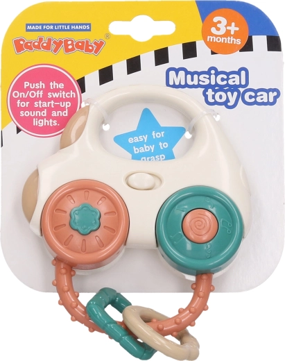 Grzechotka autko z efektami 11 cm
