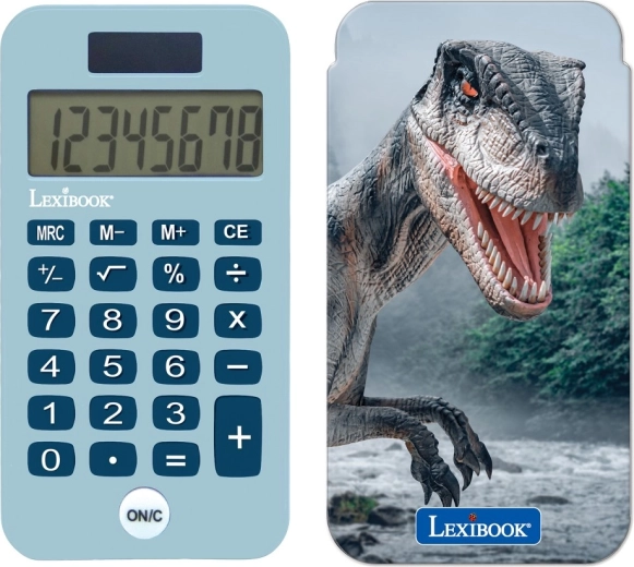 Lexibook kieszonkowy kalkulator z motywem dinozaura