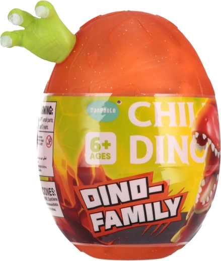 Dinozaur jako niespodzianka w jajku