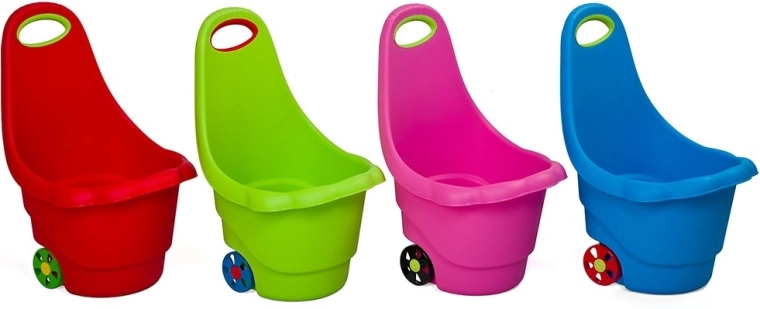 Różnorodność kolorów i wytrzymały plastik