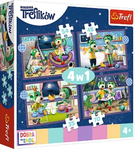 Puzzle 4w1 Trefliki przed snem