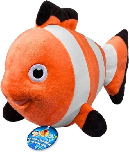 Pluszowa rybka Nemo świecąca w ciemności