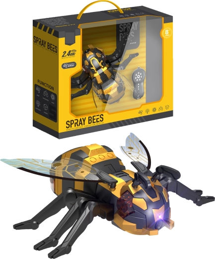 R/C robotyczna pszczoła Spray Bees z mgiełką wodną, programowaniem i oświetleniem LED