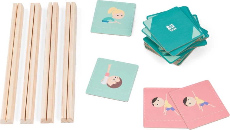 Pokaż i znajdź – ruchowa gra pamięciowa z pozycjami jogi