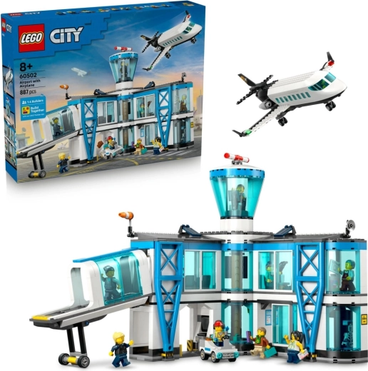 LEGO City lotnisko z samolotem