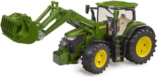 Bruder traktor John Deere 7R 350 z ładowaczem czołowym