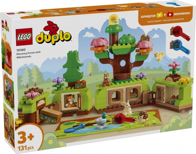 LEGO DUPLO Leśni odkrywcy z dzikimi zwierzętami