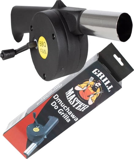 Ręczna dmuchawa do grilla z korbką
