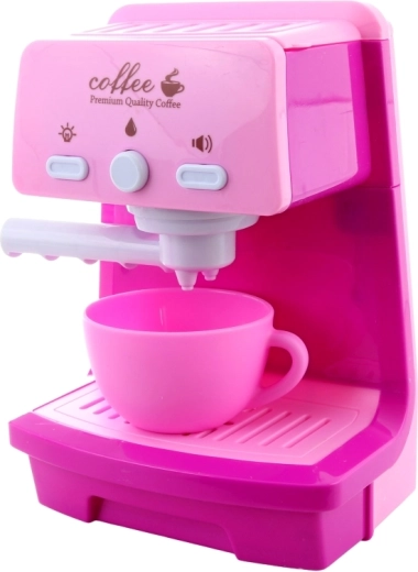 Ekspres do kawy z efektem wody i światłami