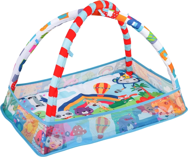 3 w 1: mata, kojec i suchy basenik