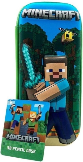 Wyrazisty motyw 3D Minecraft