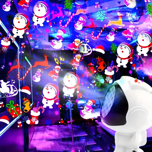 Świąteczna projekcja z 16 motywami