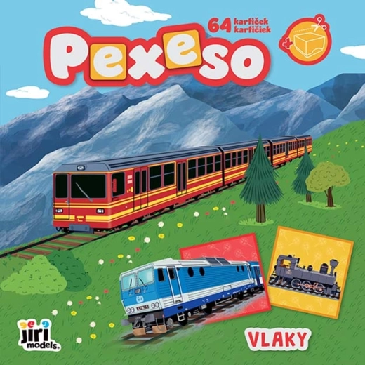 Memory w zeszycie Pociągi