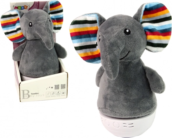 Muzyczna lampka Słoń