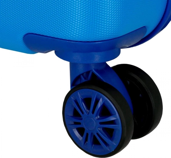 4 podwójne kółka z obrotem 360°