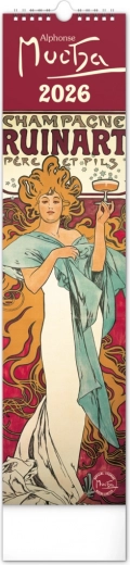 Kalendarz ścienny Alfons Mucha 2026