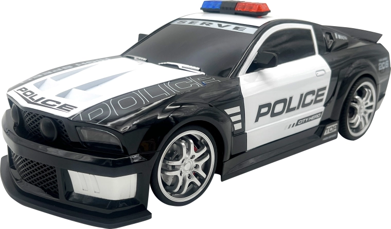 Policyjny samochód City Hero na zdalne sterowanie 32 cm