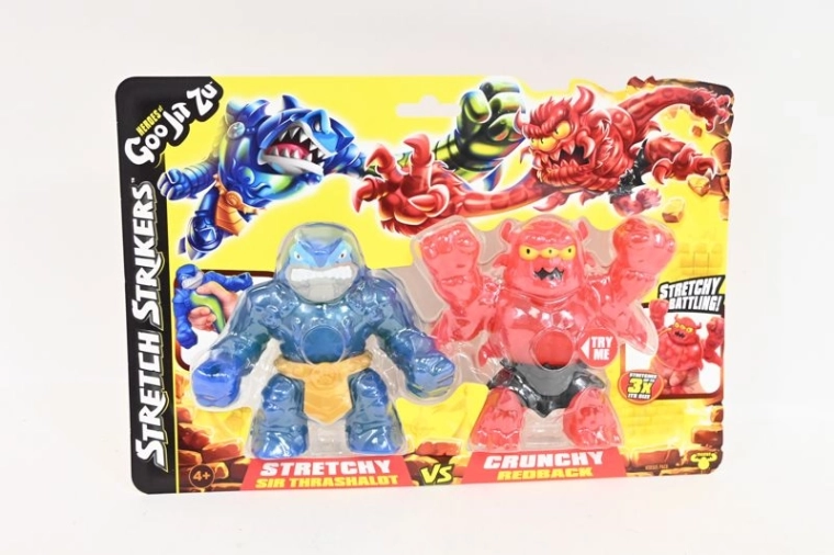 Goo Jit Zu zestaw 2 figurek Sir Thrashalot i Redback
