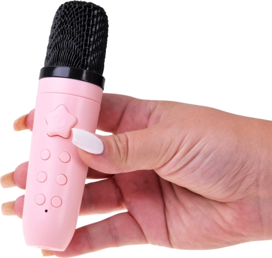 Mikrofon karaoke ze sterowaniem i zmianą głosu