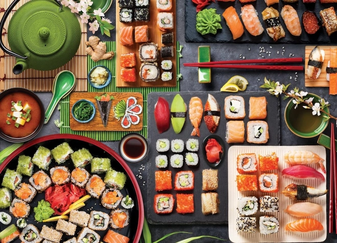 Puzzle EUROGRAPHICS Stół sushi 1000 elementów