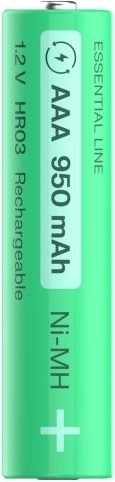 Wysoka pojemność 950 mAh dla dłuższego czasu pracy