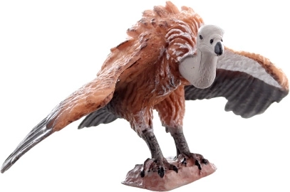 Plastowa figurka sępa 10 cm