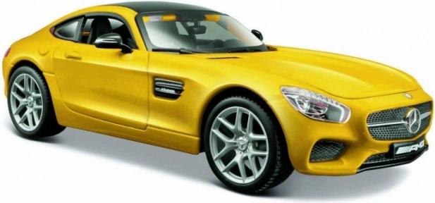 kompozytowy model mercedes amg gt 1:24 żółty