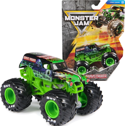 Spin Master Monster Jam Grave Digger samochodzik 1:64 seria 45