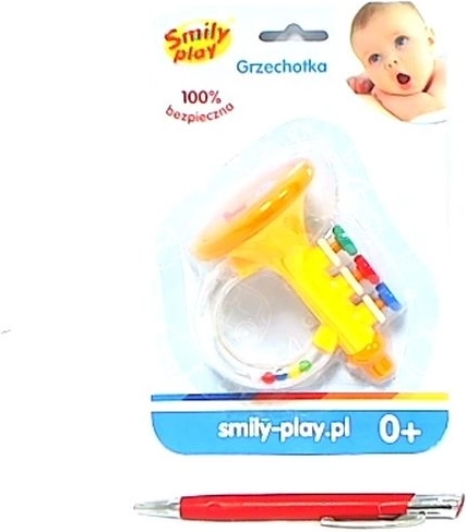 SmilyPlay grzechotka trąbka – 1 szt.