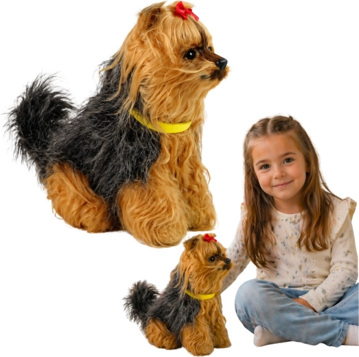 Interaktywny pluszowy yorkshire terrier