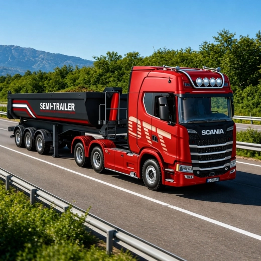 Realistyczne wykonanie do zestawu Scania 1501