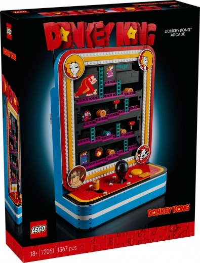 LEGO Super Mario retro automat do gry Donkey Kong