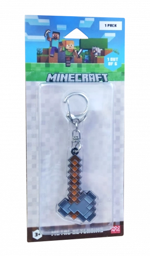 Minecraft-metalowy brelok