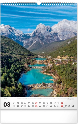 Wielkoformatowe fotografie wody przez cały rok