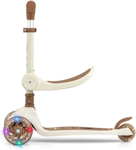 Przednie kółka LED dla zabawy i widoczności