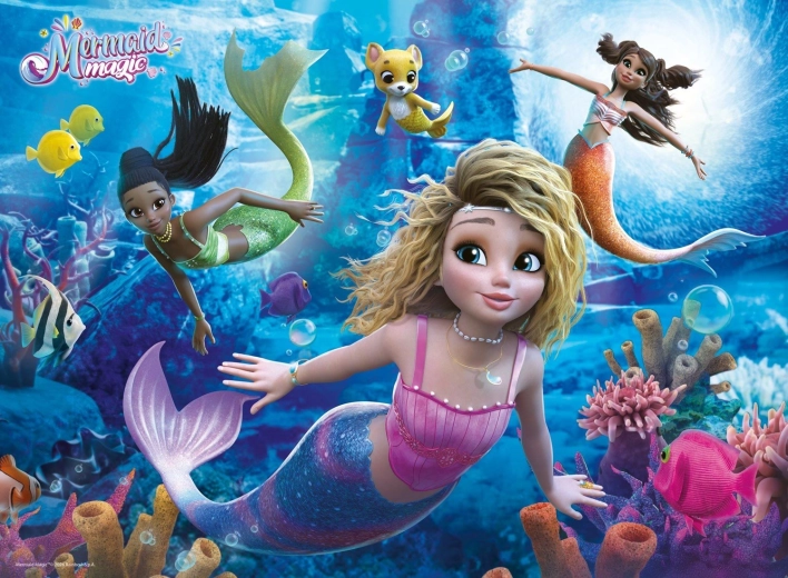 Puzzle Ravensburger Mermaid Magic XXL 200 elementów