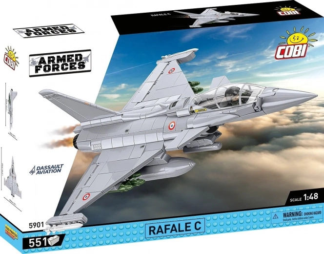 Klocki konstrukcyjne Dassault Rafale C - 551 elementów