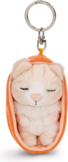 Uroczy design śpiącego kotka