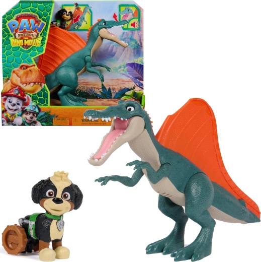 Psi Patrol Rise & Roll Dino Set ze spinozaurem i Rexem